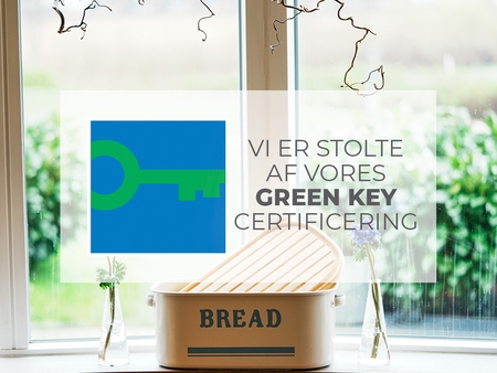 Hotel Juelsminde Strand er Green Key Certificeret (Turismens internationale miljømærke)